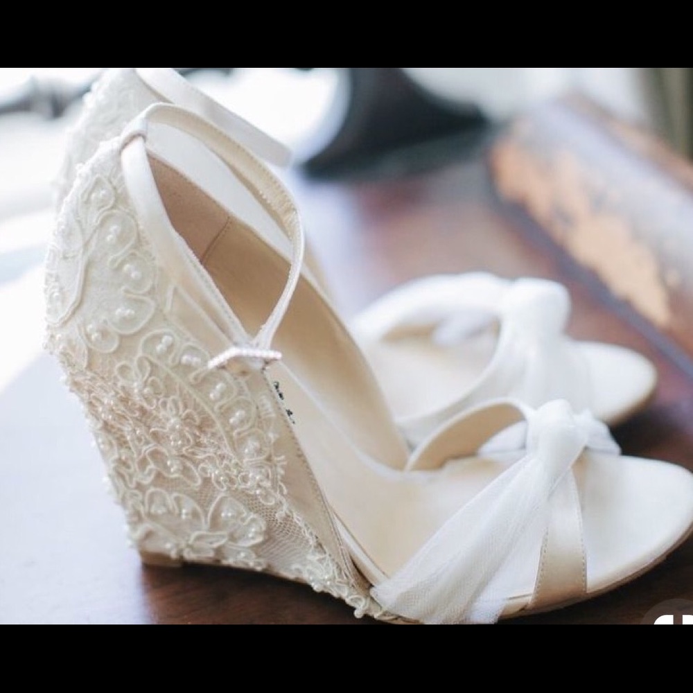Custom Lace Wedges